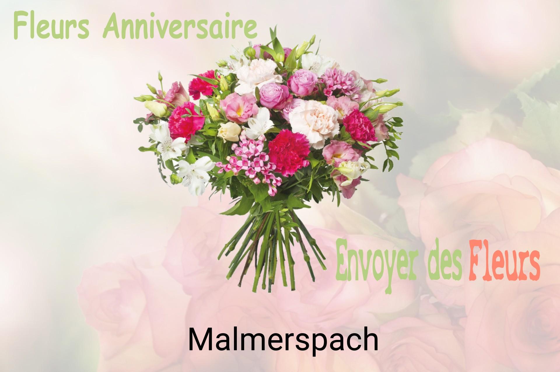 Bouquet de fleurs d’anniversaire livré à Malmerspach