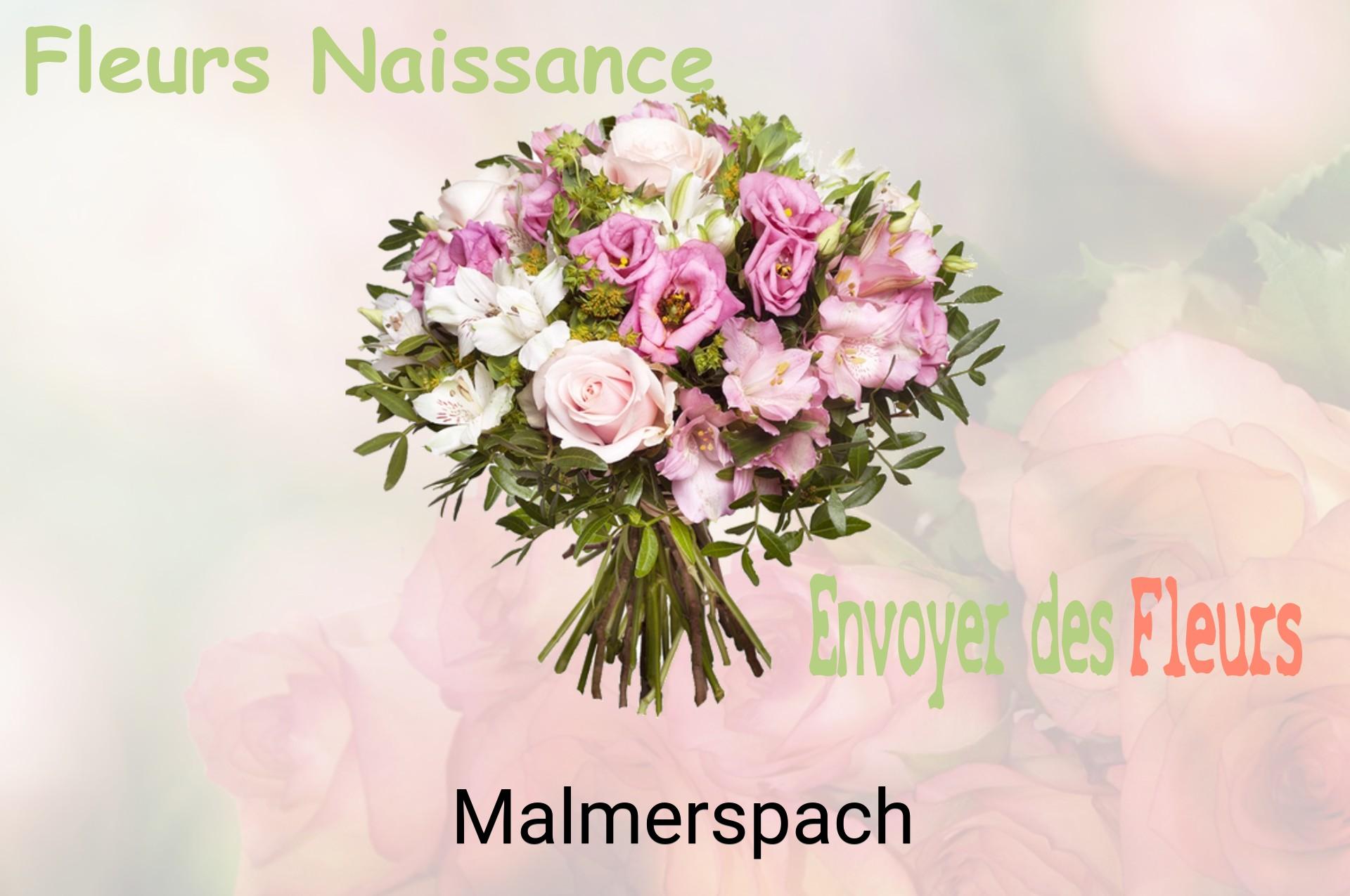 Bouquet de fleurs de naissance livré à Malmerspach